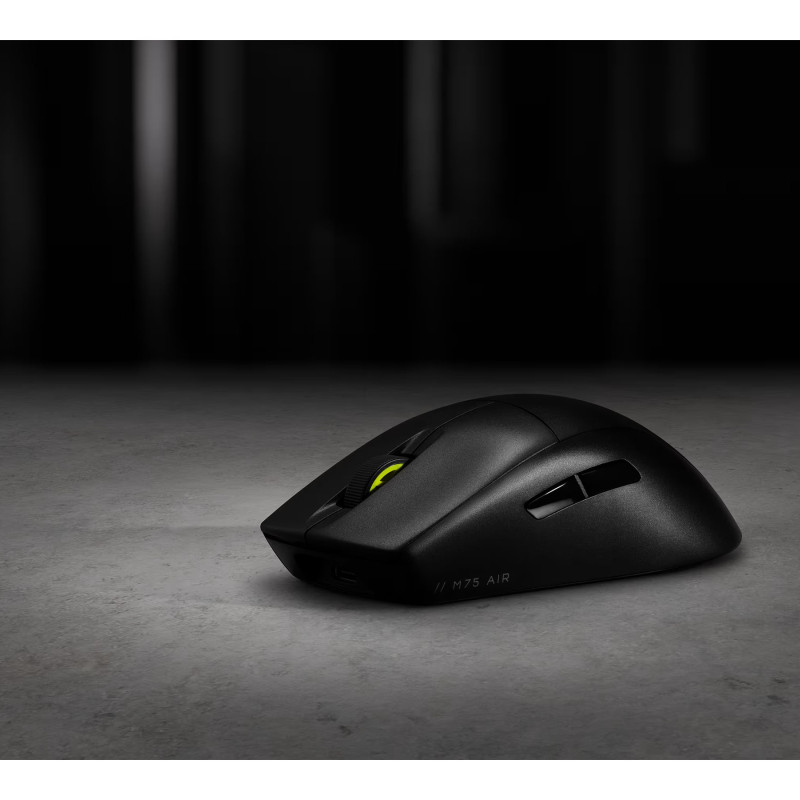 Corsair | Spēļu pele | M75 AIR | Bezvadu | Bluetooth, 2.4 GHz | Melna