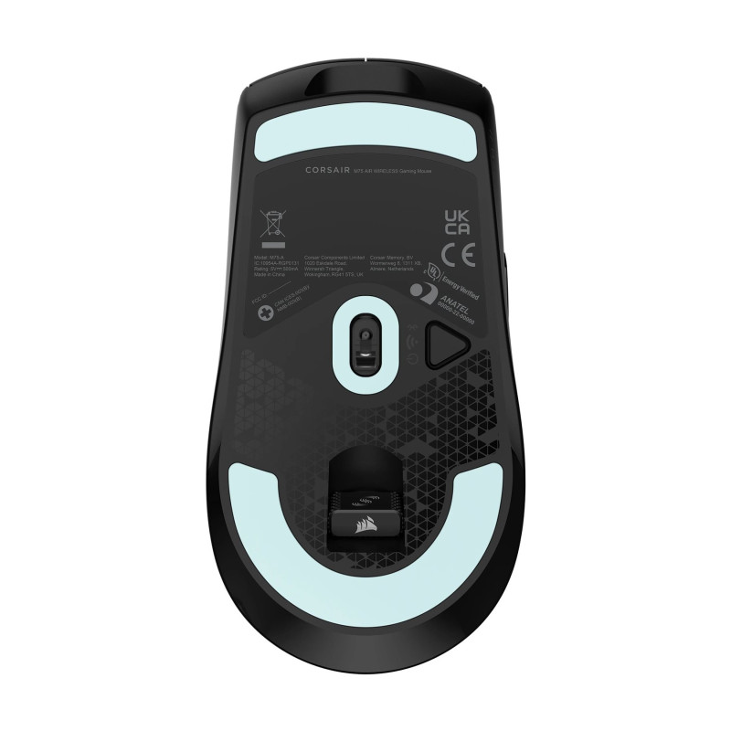 Corsair | Spēļu pele | M75 AIR | Bezvadu | Bluetooth, 2.4 GHz | Melna
