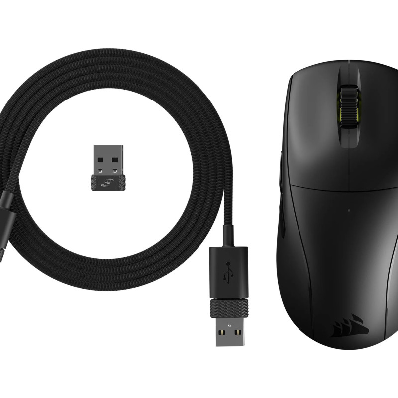 Corsair | Spēļu pele | M75 AIR | Bezvadu | Bluetooth, 2.4 GHz | Melna