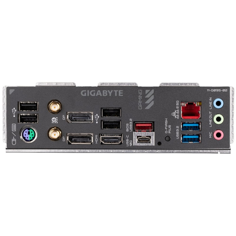 Gigabyte | B650M GAMING X AX 1.1 M/B | Procesoru saime AMD | Procesora ligzda AM5 | DDR5 DIMM | Atmiņas sloti 4 | Atbalstītie cieto disku interfeisi SATA, M.2 | SATA savienotāji 4 | Čipsēta B650 | Micro ATX