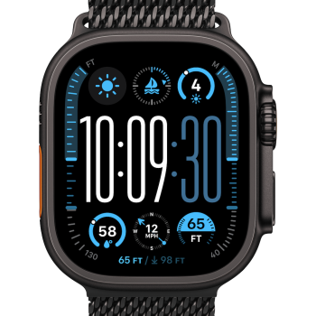 Apple Watch Ultra 2 | Viedpulkstenis | GPS (satelīts) | Always-On Retina | Ūdensizturīgs | Melns