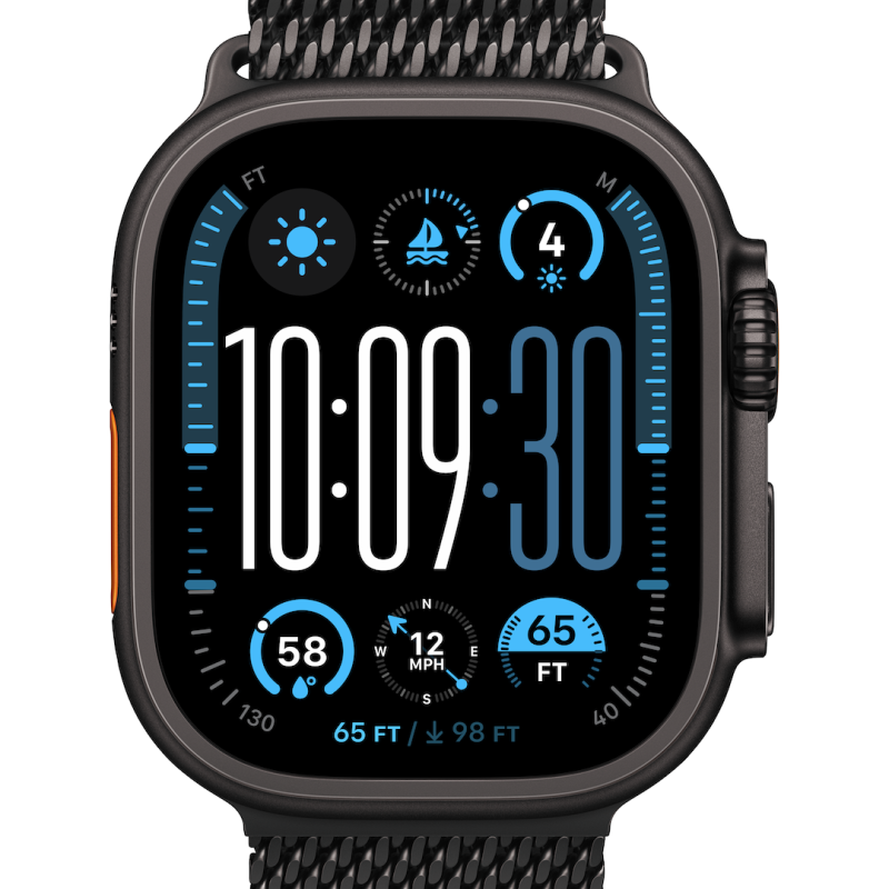 Apple Watch Ultra 2 | Smart watch | GPS (satellite) | Always-On Retina | Waterproof | Black