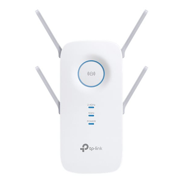 TP-LINK | AC2600 Wi‑Fi pastiprinātājs | RE650 | 802.11ac | 2.4GHz/5GHz | 800+1733 Mbit/s | 10/100/1000 Mbit/s | Ethernet LAN (RJ-45) porti 1 | MU‑MIMO Jā | bez PoE | Antenas tips 4x ārējās