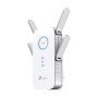TP-LINK | AC2600 Wi‑Fi pastiprinātājs | RE650 | 802.11ac | 2.4GHz/5GHz | 800+1733 Mbit/s | 10/100/1000 Mbit/s | Ethernet LAN (RJ-45) porti 1 | MU‑MIMO Jā | bez PoE | Antenas tips 4x ārējās