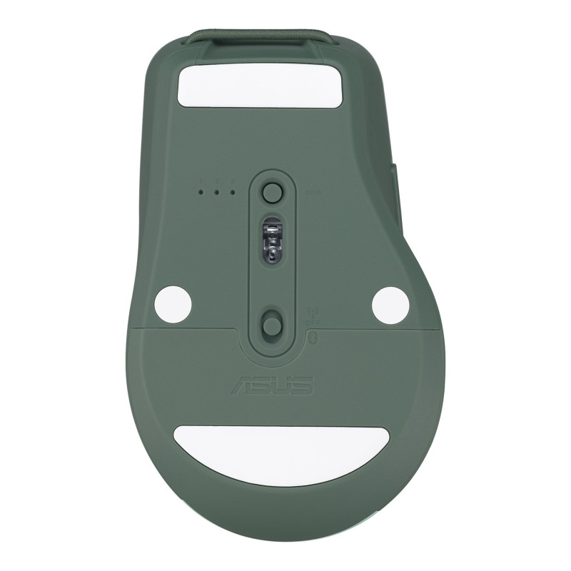 Asus SmartO Mouse | MD200 | Bezvadu | Pele | 2.4 GHz, Bluetooth | Green Tea Latte