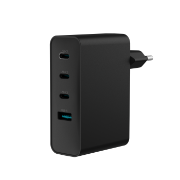 Natec Ribera USB lādētājs, 1x USB-A + 3x USB-C | NUC-2234