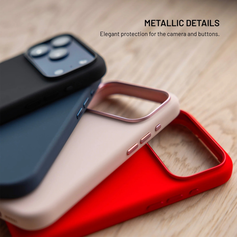 Fixed MagFlow | Aizmugures vāciņš | Samsung | Galaxy S26 | Liquid Silicon | Melns