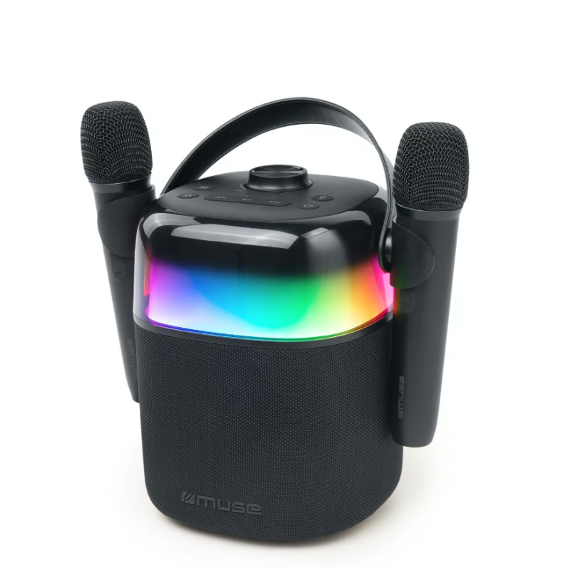 Muse | Karaokes skaļrunis | M-530 KA | 30 W | Ūdensizturīgs | Bluetooth | Bezvadu savienojums | Pārnēsājams | Melns