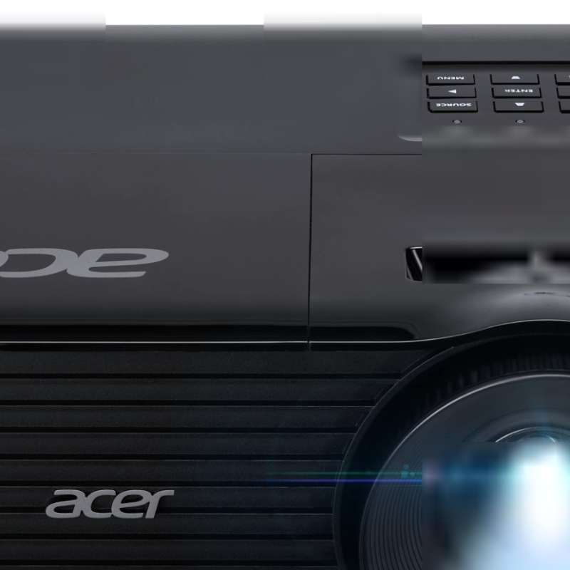 Acer | X1328WHn | WXGA (1280x800) | 5000 ANSI lumeni | 20000:1 | Melns