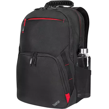 Lenovo | Essential | ThinkPad Essential Plus 15.6-inch Backpack (Sustainable & Eco-friendly, made with recycled PET: Total 28% Exterior: 60%) | Backpack | Black