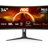 AOC | Gaming monitors | CU34G2XP/BK | 34