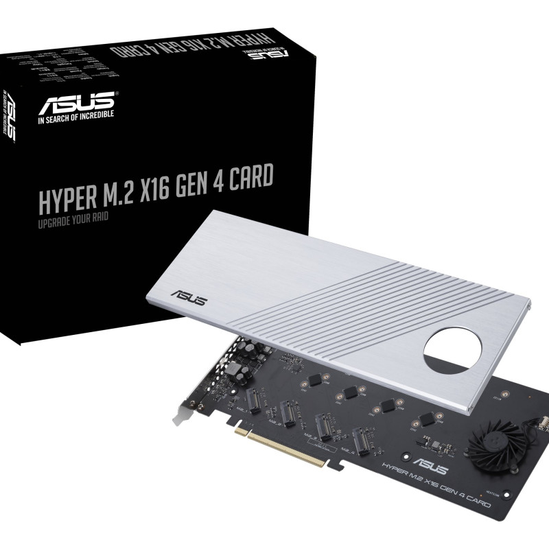 HYPER M.2 X16 GEN 4 KARTES ADAPTĒTĀJS