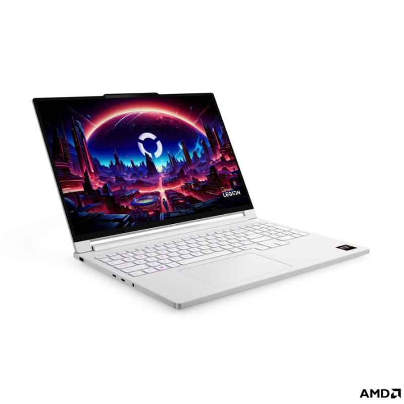 Lenovo Legion 7 16AGP11 AMD | Glacier White | 16 " | OLED | WQXGA | 2560 x 1600 pixels | Glossy | AMD Ryzen AI 9 | HX 470 | 32 GB | Soldered LPDDR5X | Solid-state drive capacity 1000 GB | NVIDIA GeForce RTX 5070 | GDDR7 | 12 GB | Windows 11 Home | 802.11be | Bluetooth version 5.4 | Keyboard language English | Keyboard backlit
