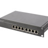 Digitus | 8 portu Gigabit Ethernet pārslēdzējs | DN-80114 | Nevadāms | Ierīkojamais 19