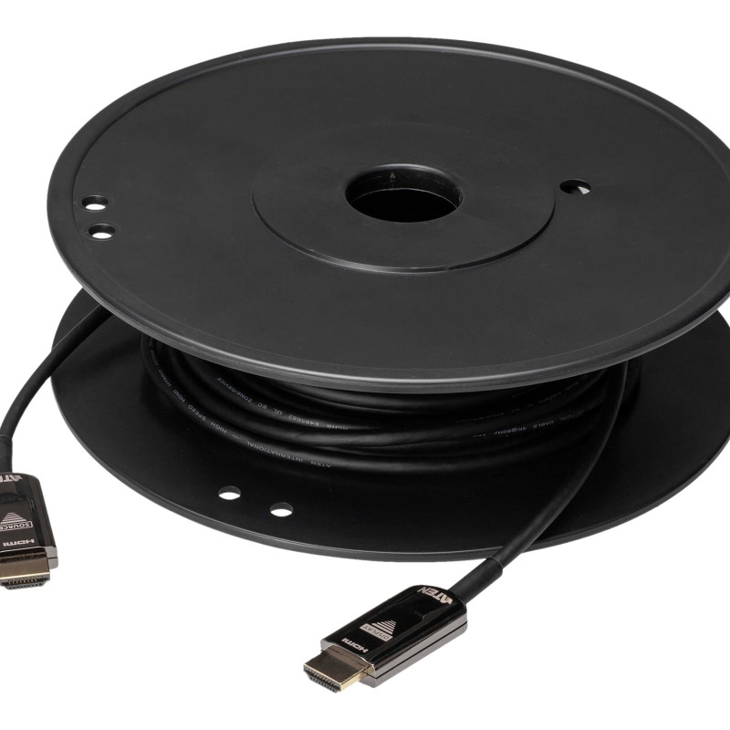 Aten VE781010 10M True 4K HDMI aktīvais optiskais kabelis, True 4K@10m | Aten | True 4K HDMI aktīvais optiskais kabelis | VE781010 | HDMI Type-A spraudnis | HDMI Type-A spraudnis | HDMI uz HDMI | 10 m