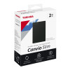 Canvio Slim | HDTD320EK3EA | 2000 GB | 2.5 " | USB 3.2 Gen1 | Black