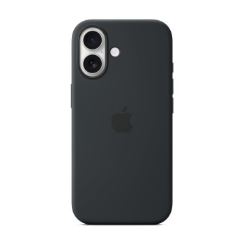 Apple Apple | Aizmugures vāks | iPhone 17 | Silikons | Melns | MagSafe