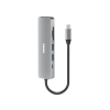 PORT CONNECT | Mobilā dokstacija 1 x 4K USB-C 5 ierīcēm, 100W