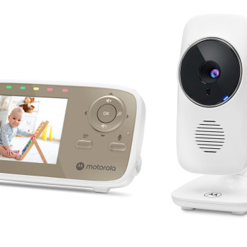 Motorola | Video bērnu monitors | VM483 2.8" | Balts/Zelts