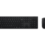 Lenovo Professional bezvadu uzlādējams komplekts: klaviatūra un pele | Klaviatūra un pele komplekts | Bezvadu | Pele iekļauta | Bluetooth | Krievu/kirilica | Uzlādējams profesionāls | Pelēks