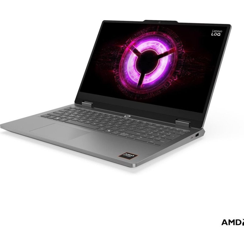 Lenovo LOQ Essential 15ARP11 15.6 FHD AMD R7 170/16GB/512GB/NVIDIA GF RTX 5060 8GB/WIN11 Home/ENG Backlit kbd/Luna Grey | Lenovo LOQ Essential 15ARP11 | Luna Grey | 15.6 " | IPS | FHD | 1920 x 1080 pixels | 144 Hz | Anti-glare | AMD Ryzen 7 | 170 | 16 GB | SODIMM DDR5 | NVIDIA GeForce RTX 5060 | GDDR7 | 8 GB | Windows 11 Home | 802.11ax | Bluetooth version 5.2 | Keyboard language US international | Keyboard backlit