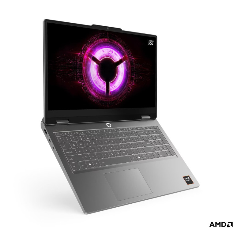 Lenovo LOQ Essential 15ARP11 15.6 FHD AMD R7 170/16GB/512GB/NVIDIA GF RTX 5060 8GB/WIN11 Home/ENG Backlit kbd/Luna Grey | Lenovo LOQ Essential 15ARP11 | Luna Grey | 15.6 " | IPS | FHD | 1920 x 1080 pixels | 144 Hz | Anti-glare | AMD Ryzen 7 | 170 | 16 GB | SODIMM DDR5 | NVIDIA GeForce RTX 5060 | GDDR7 | 8 GB | Windows 11 Home | 802.11ax | Bluetooth version 5.2 | Keyboard language US international | Keyboard backlit
