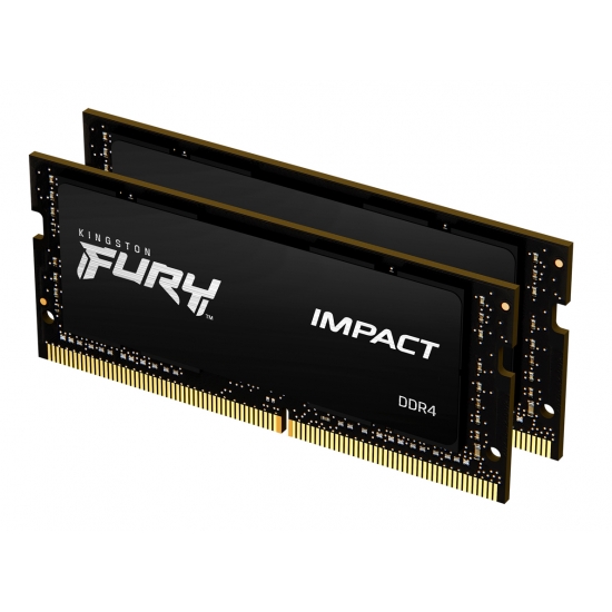 Kingston | Fury Impact | 2x8 GB | SODIMM | 3200 MHz | Klēpjdators | Reģistrēta Nē | ECC Nē