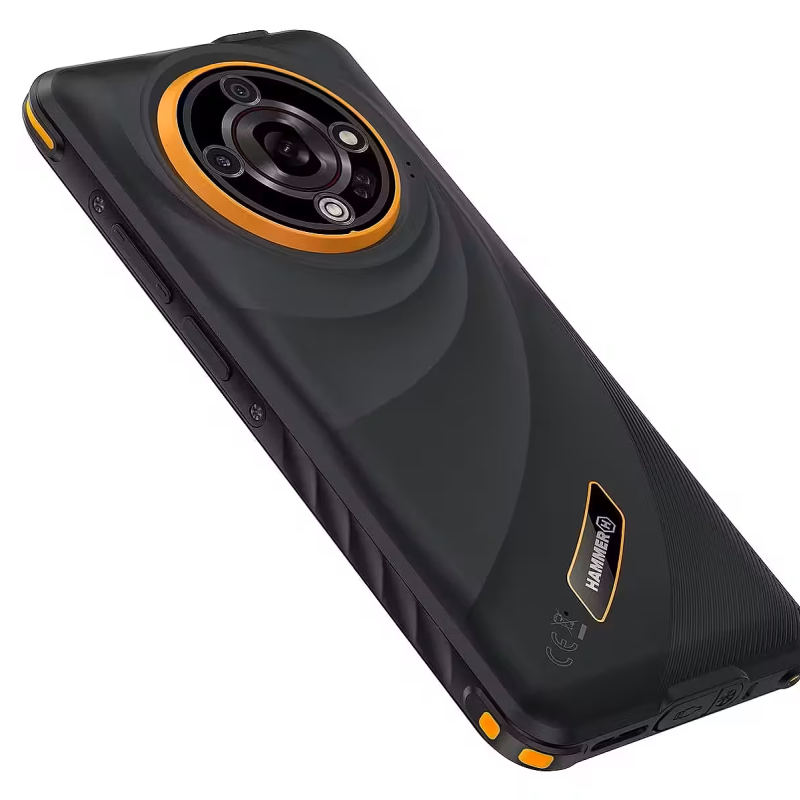 Hammer | Iron 6 | Orange | 6.56 " | IPS | 1612 x 720 pixels | Mediatek | Dimensity 6300 | Internal RAM 8 GB | 256 GB | Dual SIM | 3G | 4G | 5G | Main camera resolution 64 MP | Android | 15 | 6050 mAh