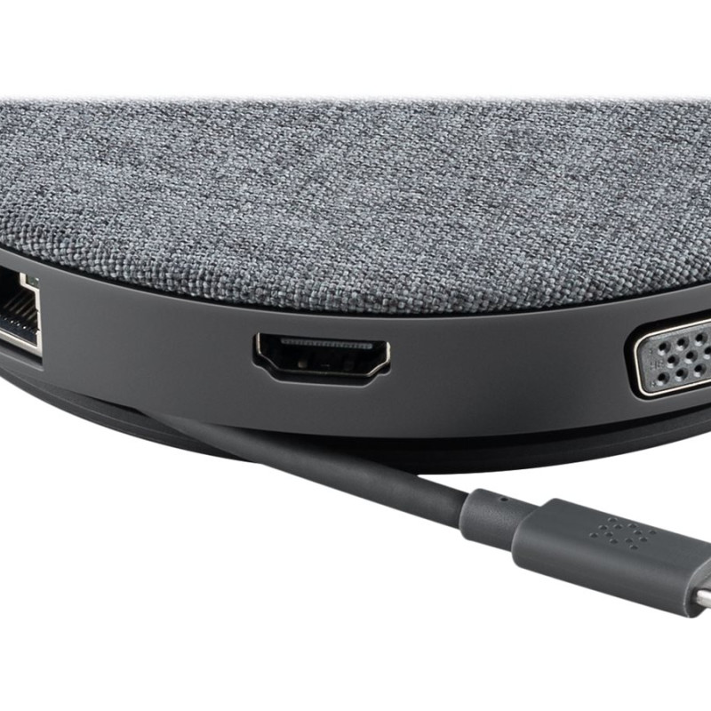 Goobay | USB-C 11 in 1 daudzportu dokstacija ar bezvadu ātro uzlādi un Power Delivery | 49985