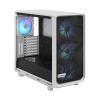 Fractal Design | Meshify 2 RGB TG Clear Tint | Sāna logs | Balts | E-ATX | ATX