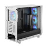 Fractal Design | Meshify 2 RGB TG Clear Tint | Sāna logs | Balts | E-ATX | ATX