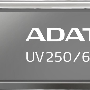 ADATA | USB zibatmiņa | UV250 | 64 GB | USB 2.0 | Sudraba