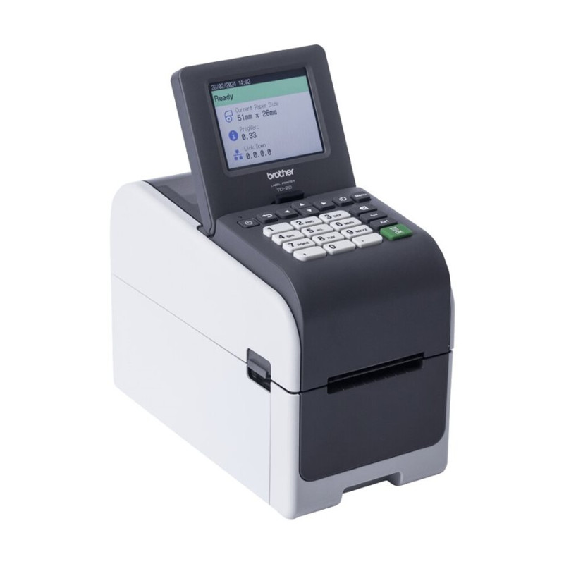 Brother TD-2320DSA300 etiķešu, aproču un kvīšu printeris | Brother