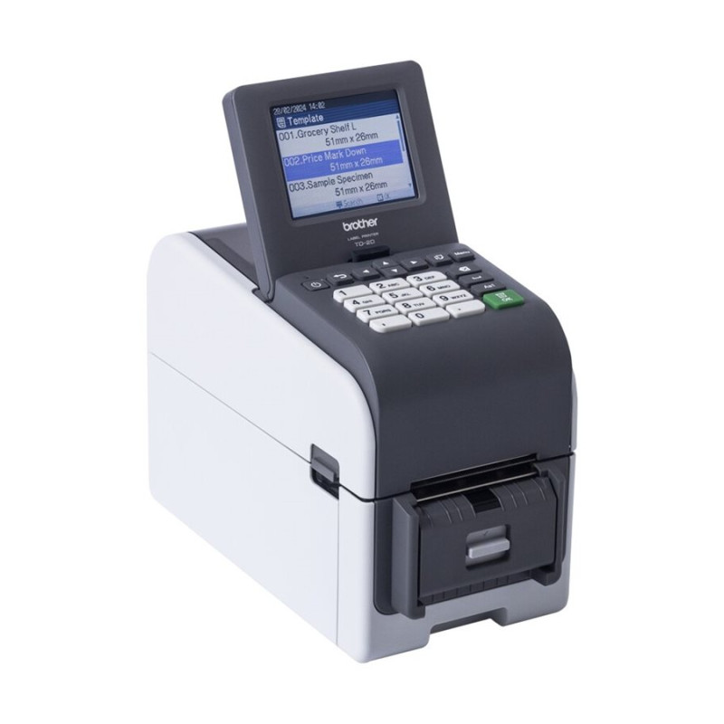 Brother TD-2320DSA300 etiķešu, aproču un kvīšu printeris | Brother