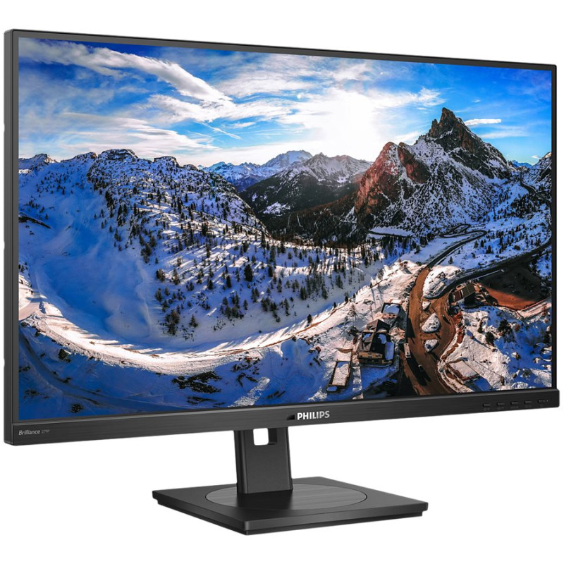 Philips | LCD monitor | 279P1/00 | 27  " | IPS | 4K UHD | 16:9 | 4 ms | 3840 x 2160 pixels | 350 cd/m² | Audio out | HDMI ports quantity 2 | Black