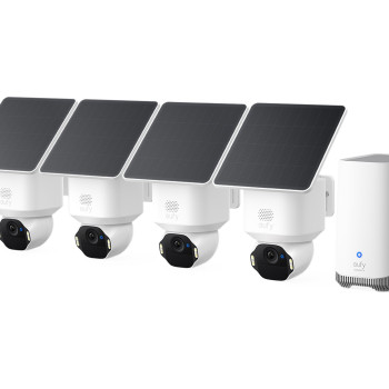 Anker Eufy SoloCam E42 4 kameru komplekts (HomeBase 3) | 8 MP | F/1.6 | IP65 | Micro SD, max. 128 GB