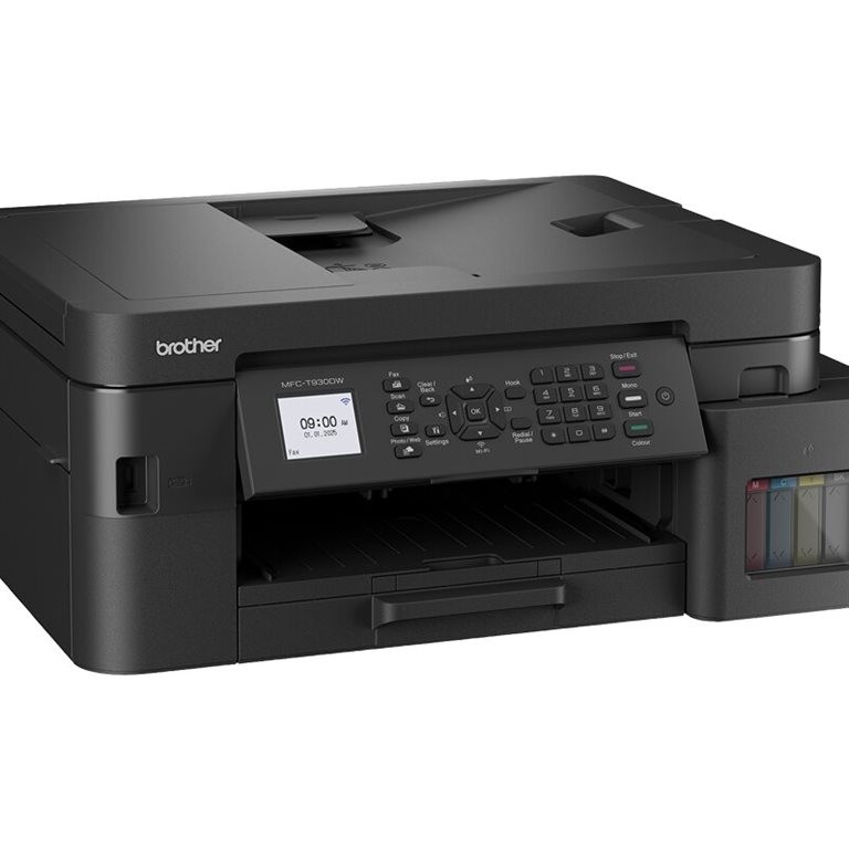 Brother | Daudzfunkciju printeris | MFC-T930DW | Tintes | Krāsu | Viss vienā | A4 | Wi-Fi | Melns