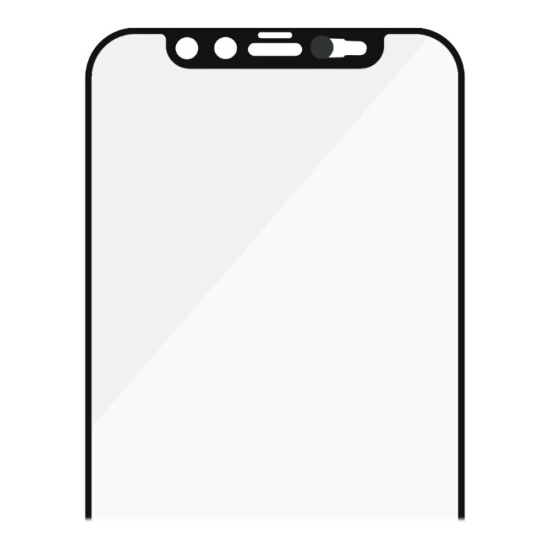 PanzerGlass | CamSlider AB | Apple | iPhone 12/12 Pro | Rūdīts stikls | Melns | Saderīgs ar maciņiem | Privātuma stikls