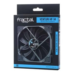 Fractal Design | FD-FAN-VENT-HF14-BK | Melns, Pelēks | Ventilators