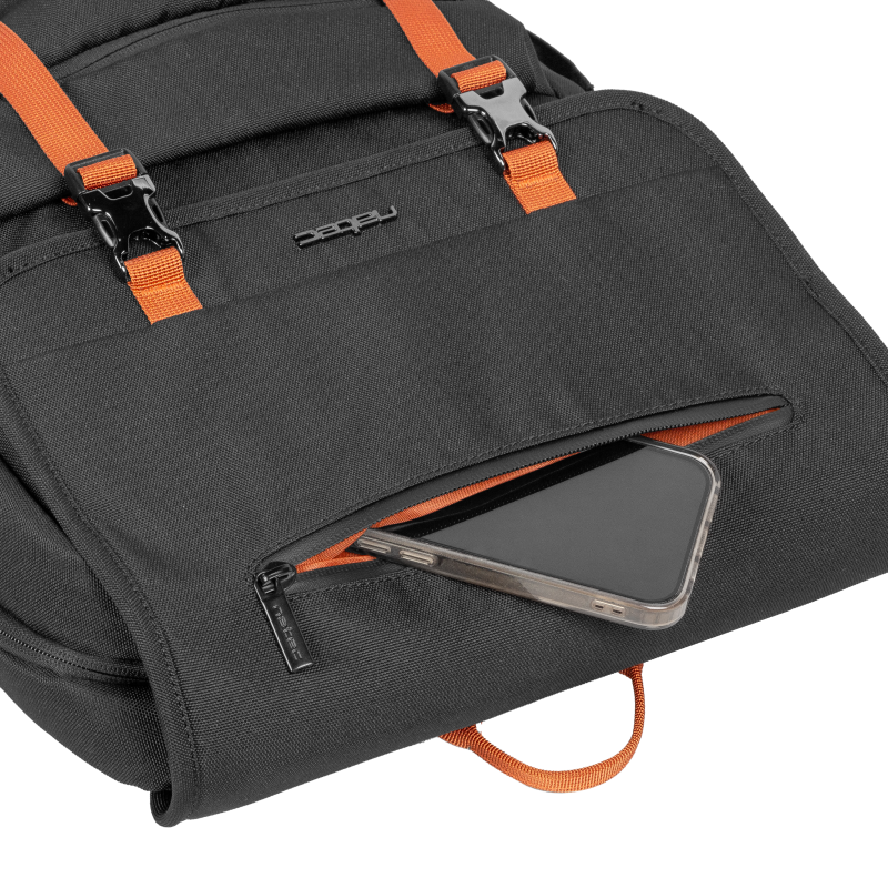 Natec | Backpack | Niala | Fits up to size 15.6 " | Backpack | Black/Orange