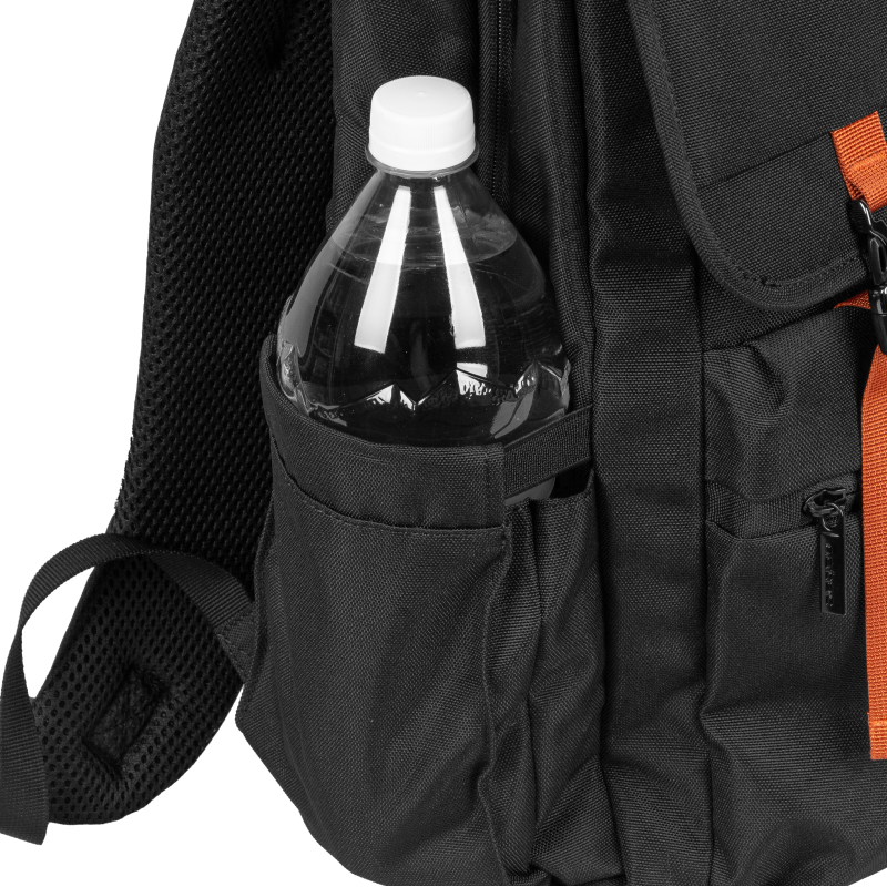 Natec | Backpack | Niala | Fits up to size 15.6 " | Backpack | Black/Orange