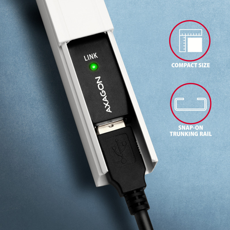AXAGON | USB Repeater Cable | ADR-210 | USB Type-A to USB Type-A