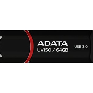 ADATA | UV150 | 64 GB | USB 3.0 | Melns