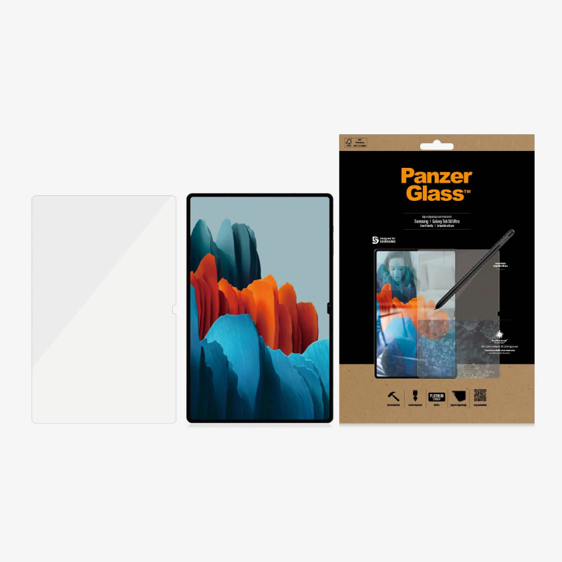 PanzerGlass | Ultra maciņš | Galaxy Tab S8 | Melns