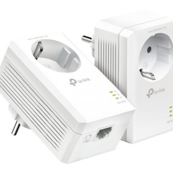 TP-LINK | AV1000 Gigabit caurlaidīgs Powerline sākuma komplekts | TL-PA7017P KIT | 10/100/1000 Mbit/s | Ethernet LAN (RJ-45) ports 1 | Bez Wi-Fi | Papildu ligzda