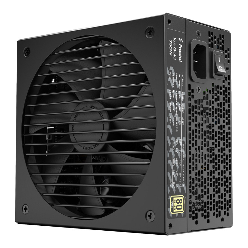 Fractal Design | Fully modular PSU | ION Gold 750W | 750 W