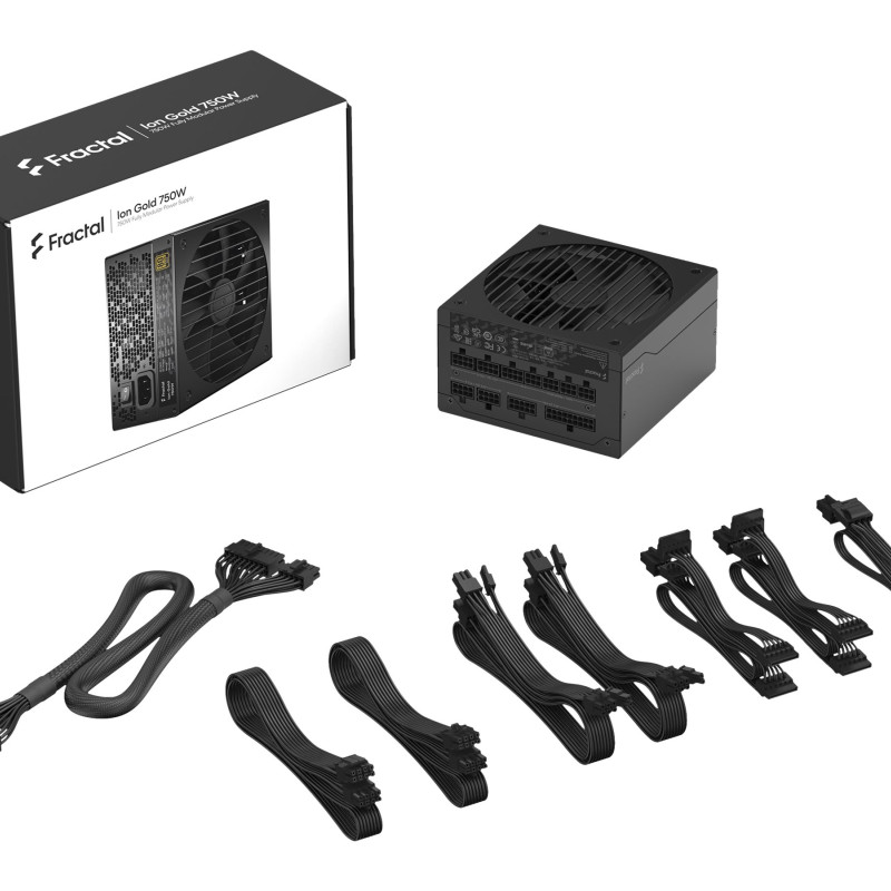 Fractal Design | Fully modular PSU | ION Gold 750W | 750 W