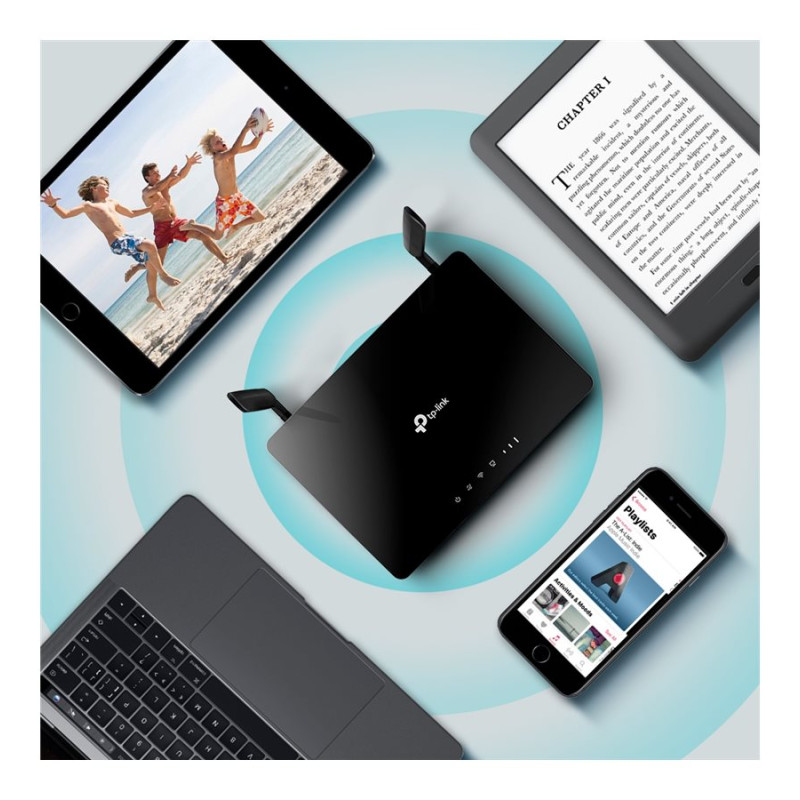 TP-LINK | AC1200 Wireless Dual Band 4G LTE Router | Archer MR402 | 802.11ac | 10/100 Mbit/s | Mesh Support No | MU-MiMO No | No mobile broadband