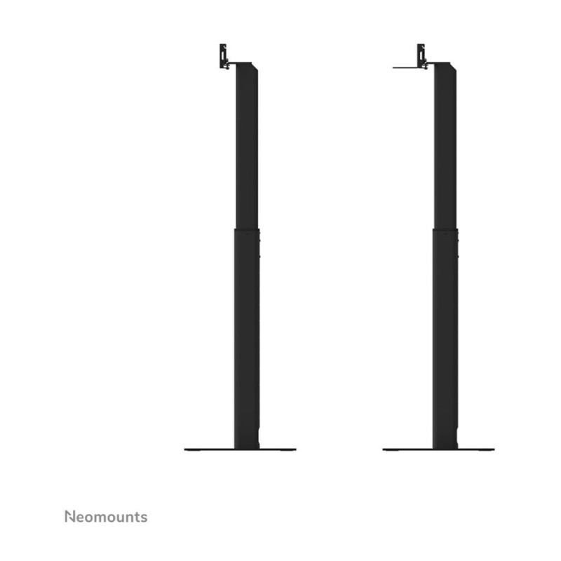 Neomounts Grīdas statīvs | AV80-500BL Videobar | Augstuma regulēšana, Dziļuma regulēšana | 43-110