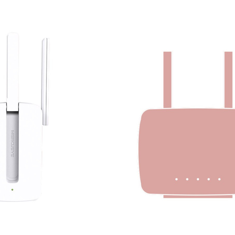 Mercusys | Wi-Fi pastiprinātājs | MW300RE | 802.11n | 2.4GHz | 300 Mbit/s | bez PoE | Antenas tips 3x ārējās